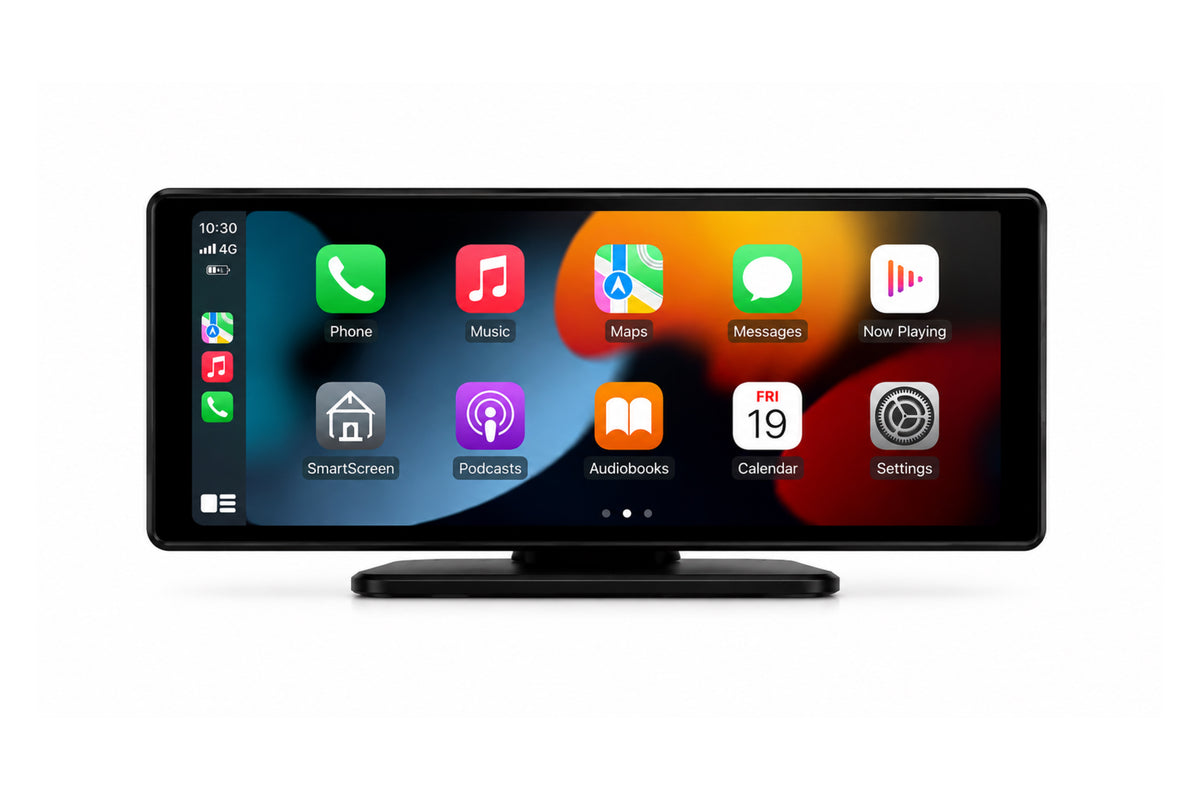 WAGENOVA SmartDrive Pro | Draadloos CarPlay & Android Auto Scherm